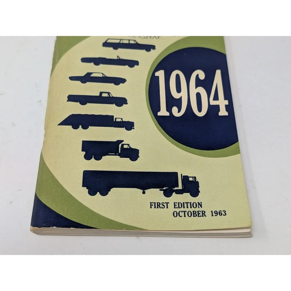 1964 Ford Car & Truck Price &‎ Specifications Sales Brochure Booklet Catalog VTG